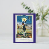 De dood van de Groene Fairy, Absinthe Briefkaart (Staand voorkant)