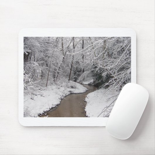 De dood van de winter muismat (Met muis)