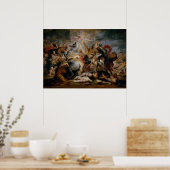 De dood van Decius Mus Poster (Keuken)