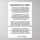 DE DOOD VAN EEN KIND POSTER (Voorkant)