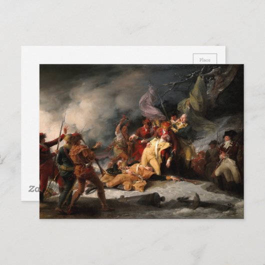 De dood van generaal Montgomery Briefkaart (Voorkant / Achterkant)