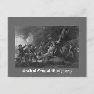 De dood van generaal Montgomery Briefkaart