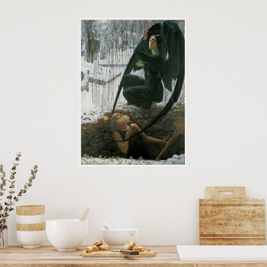 De dood van Grave-Digger Poster (Keuken)