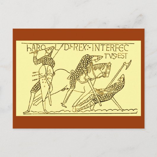 De dood van Harold Briefkaart (Voorkant)