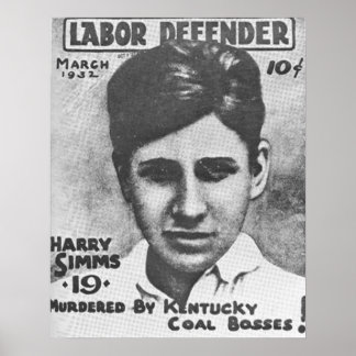 De dood van Harry Simms Poster