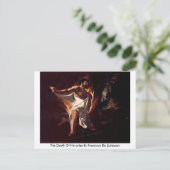 De dood van Hercules door Francisco de Zurbaran Briefkaart (Staand voorkant)
