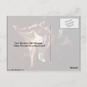 De dood van Hercules door Francisco de Zurbaran Briefkaart (Achterkant)