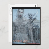 De dood van het briefkaart van de winter (Voorkant / Achterkant)