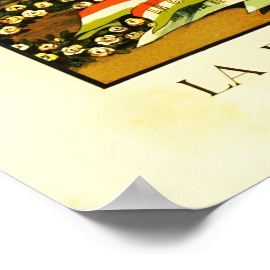 "De dood van het groenfeest", Absinthe Poster (Hoek)