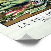 "De dood van het groenfeest", Absinthe Poster (Hoek)