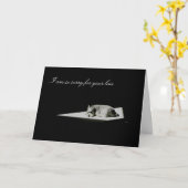 De Dood van het huisdier, Sympathie Kaart (Gele Bloem)