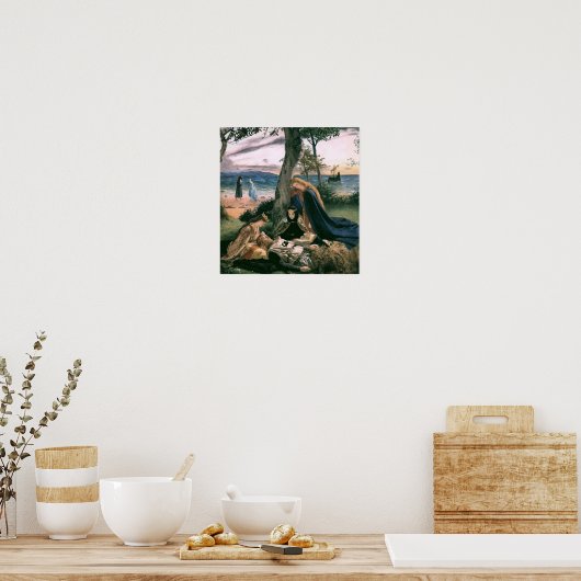 De dood van koning Arthur Poster (Keuken)