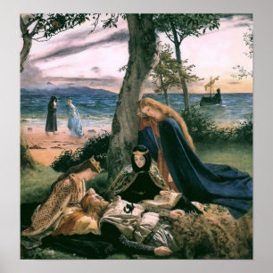 De dood van koning Arthur Poster