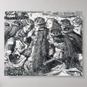 De dood van koning Arthur Poster (Voorkant)