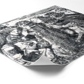 De dood van koning Arthur Poster (Hoek)