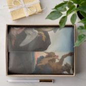 De dood van Mozes door Alexandre Cabanel Tissuepapier (Geschenk)