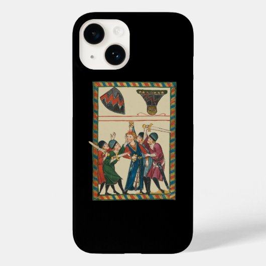 De dood van Reinmar von Brennenberg Case-Mate iPhone Case (Achterkant)