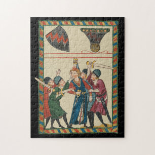 De dood van Reinmar von Brennenberg Legpuzzel