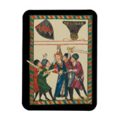 De dood van Reinmar von Brennenberg Magneet (Verticaal)