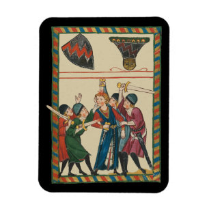 De dood van Reinmar von Brennenberg Magneet