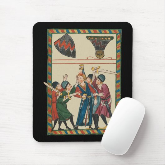 De dood van Reinmar von Brennenberg Muismat (Met muis)