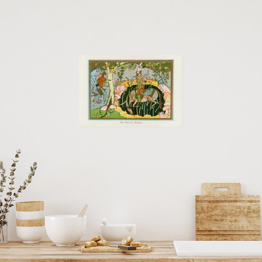 De dood van Rostam Poster (Keuken)