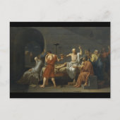 De dood van SOCRATES Briefkaart (Voorkant)