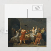 De dood van SOCRATES Briefkaart (Voorkant / Achterkant)
