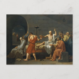 De dood van SOCRATES Briefkaart