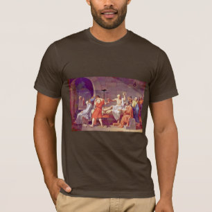 De dood van SOCRATES door David Jacques-Louis (bes T-shirt