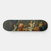 De dood van Socrates door Jacques-Louis David 1787 Persoonlijk Skateboard (Horizontaal)