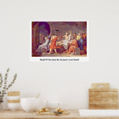 De dood van Socrates door Jacques-Louis David Poster (Keuken)