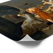 De dood van Socrates - Jacques-Louis David Poster (Hoek)