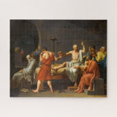 De dood van Socrates, La Mort de Socrate, 1787 Legpuzzel (Horizontaal)