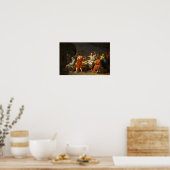 De dood van Socrates, La Mort de Socrate, 1787 Poster (Keuken)