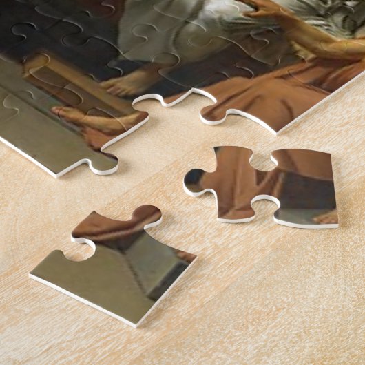 De dood van SOCRATES Legpuzzel (Zijkant)