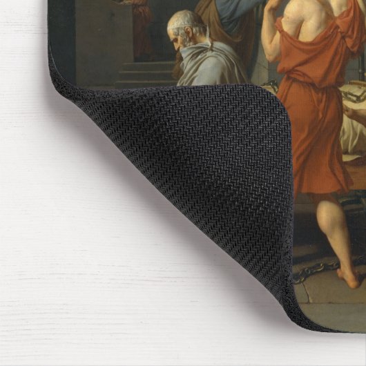 De dood van SOCRATES Muismat (Hoek)