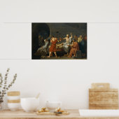 De dood van Socrates Poster (Keuken)