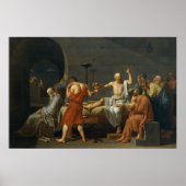 De dood van Socrates Poster (Voorkant)