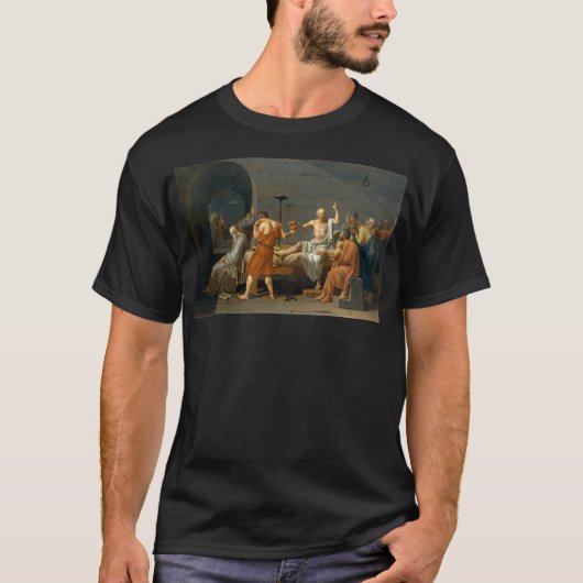 De dood van Socrates T-shirt (Voorkant)