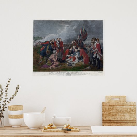 De dood van Wolfe Poster (Keuken)