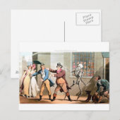 De dood verzamelt zijn briefkaart (Voorkant / Achterkant)