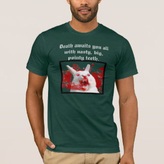 De dood wacht op je met Big, Pointy Teeth. 3 T-shirt