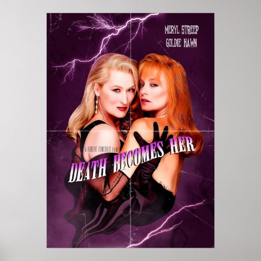 De dood wordt haar  film poster (Voorkant)