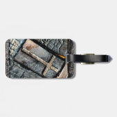 De dood wordt veroordeeld bagagelabel (Achterkant horizontaal)