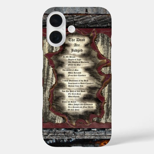 De dood wordt veroordeeld Case-Mate iPhone case (Achterkant)