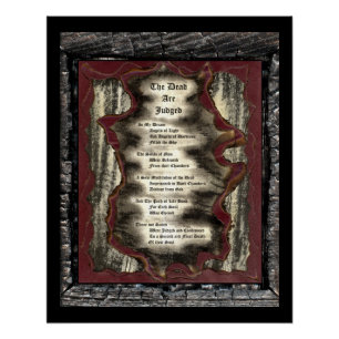 De dood wordt veroordeeld poster