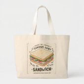 De Doodle Decoder Grote Tote Bag (Voorkant)