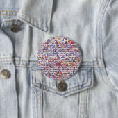 De Doodle Wars Button Badge (In situ)