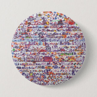 De Doodle Wars Button Badge